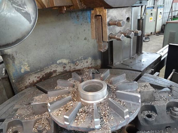 pump impeller cutting